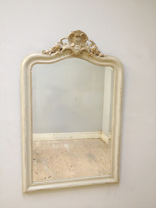 french antique rococo mirror
